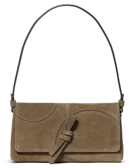 Kate Spade Metallic Loop Dot Patchwork Small Flap Shoulder Handbag