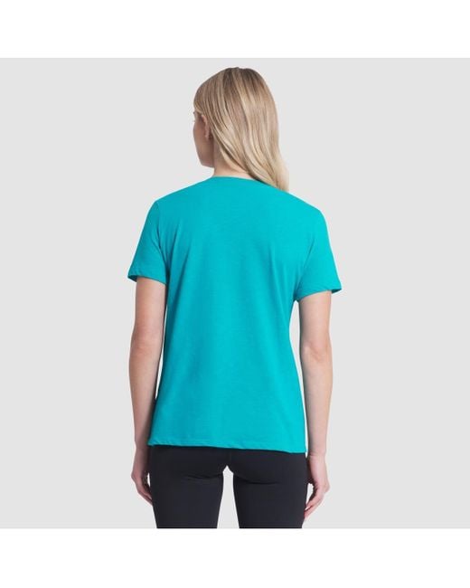 Nike Blue Turbo Green Miami Dolphins 2025 Rivalries Collection Slub Dri-fit T-shirt