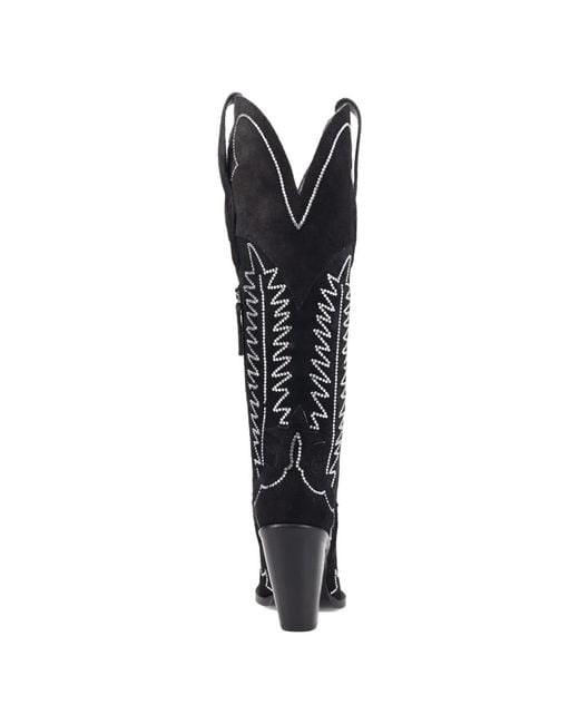 Dingo Black Double Take Suede Leather Boot