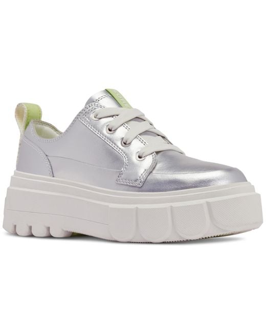 Sorel Gray Caribou Waterproof Lace-up Sneakers