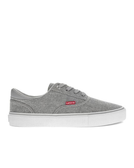 Levi's Ethan S Chambray Lace-up Sneakers in Gray for Men | Lyst