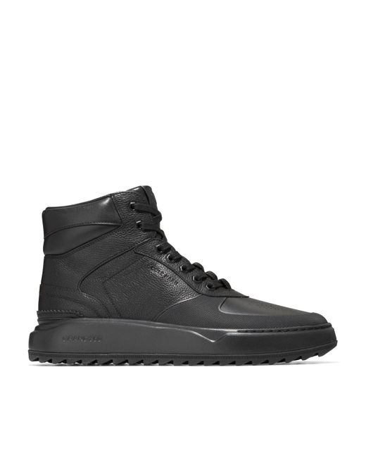 Cole Haan Grandpro Crossover Laceup Sneaker Boots in Black for Men Lyst