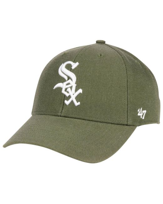 47 Brand Green Chicago White Sox Olive Mvp Cap for men