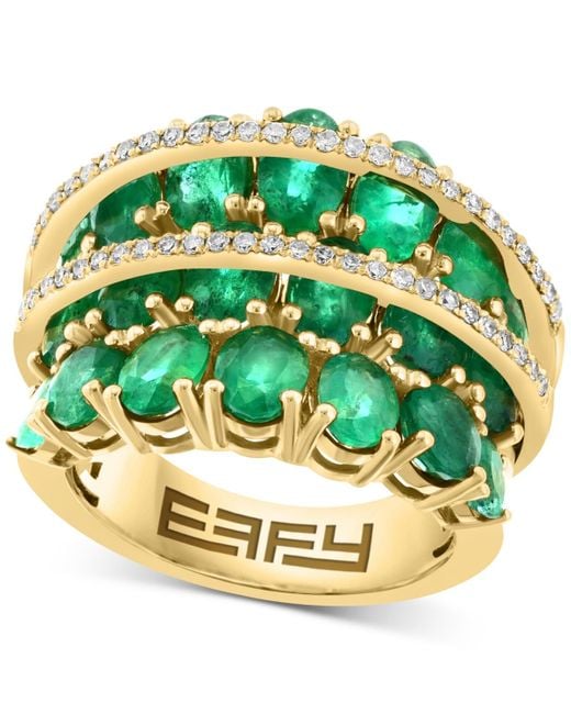 Effy Green Effy Emerald (6-1/2 Ct. T.w.