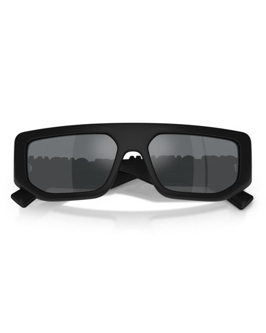 Dolce & Gabbana Black Rectangle Sunglasses