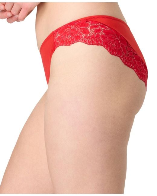 Maidenform Red Comfort Devotion Lace Back Tanga Underwear 40159