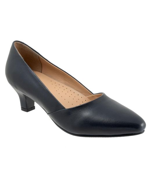 Trotters Blue Kylie Pump