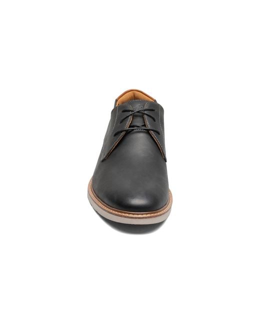 Florsheim Black Highpoint Round Toe Oxford for men