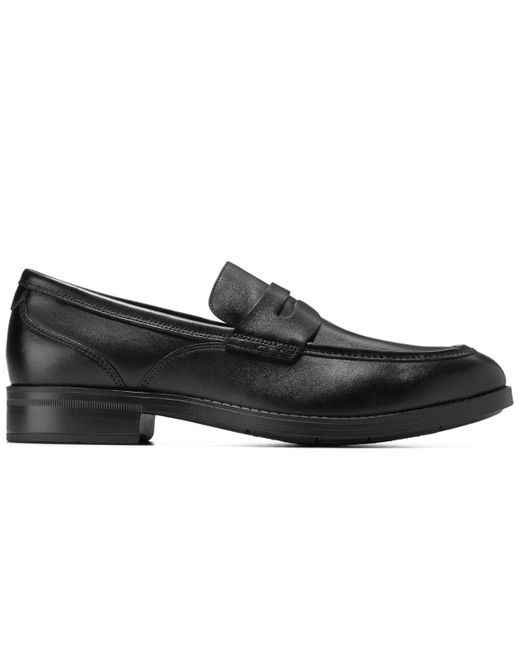 Cole Haan Black Newmark Grand Penny Round Toe Loafers for men