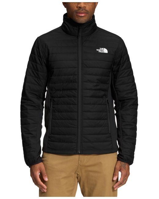 The North Face Black Canyonlands Puffer Hybrid Jacket for men