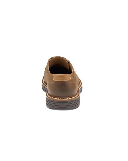 Johnston & Murphy Brown Hodges Plain Toe Shoe for men