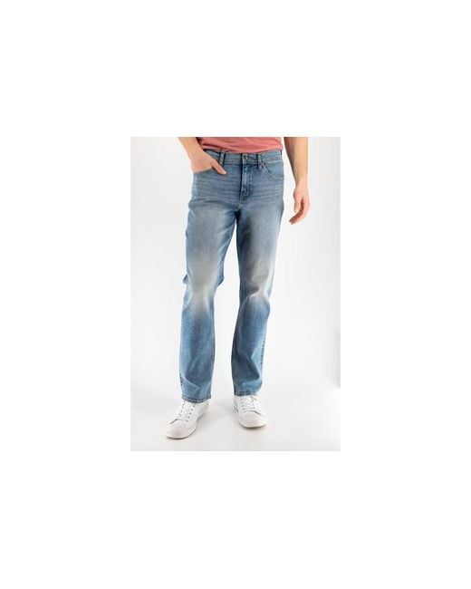 DEVIL-DOG Black Devil-dog Relaxed Straight Jean for men