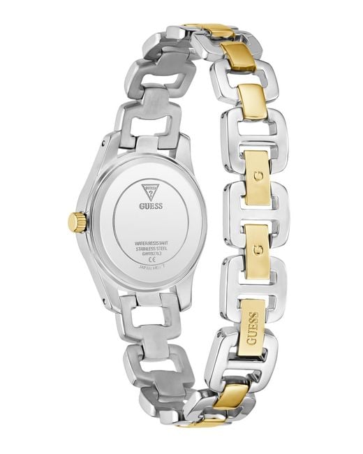 Guess Metallic Analog Watch