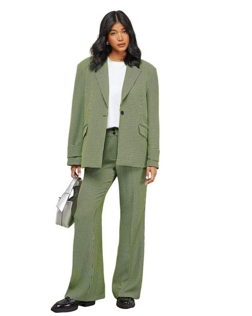 Warehouse Green Vented Back Blazer Co