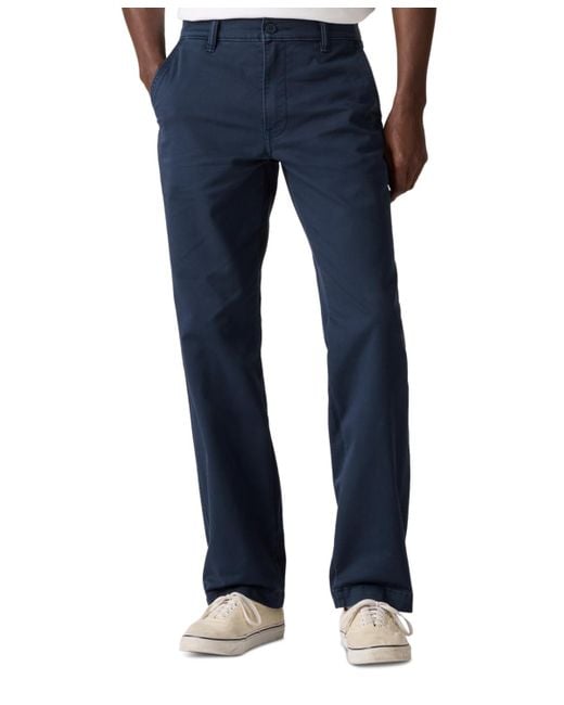 Levi's Blue Relaxed Straight Fit Chinos for men