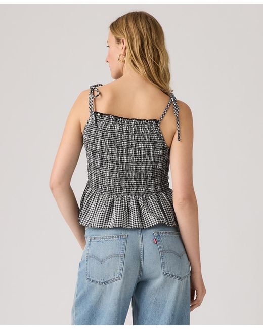 Levi's Blue Monaco Sleeveless Blouse