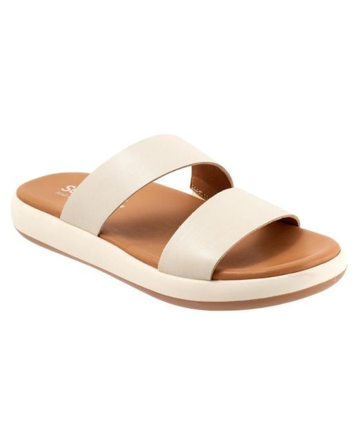 Softwalk® White Jenna Sandal