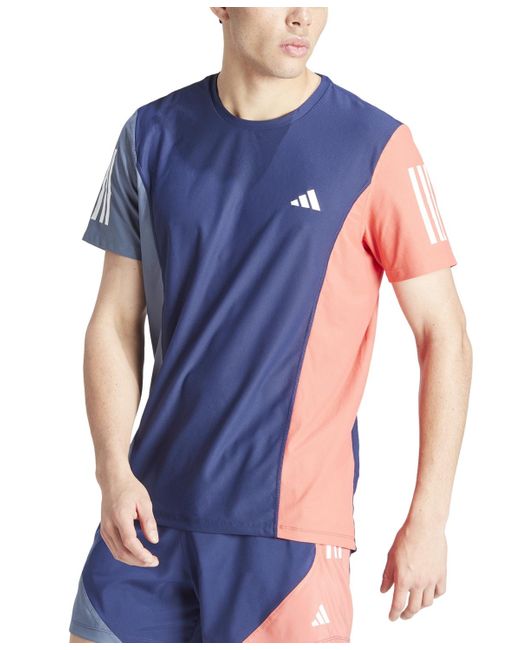 Adidas Blue Running Shirt for men