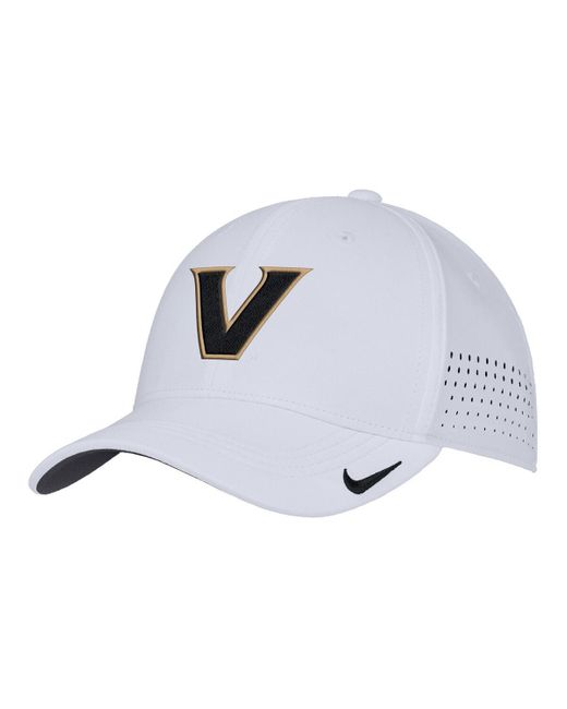 Nike White Vanderbilt Commodores 2025â On-field Performance Flex Hat for men