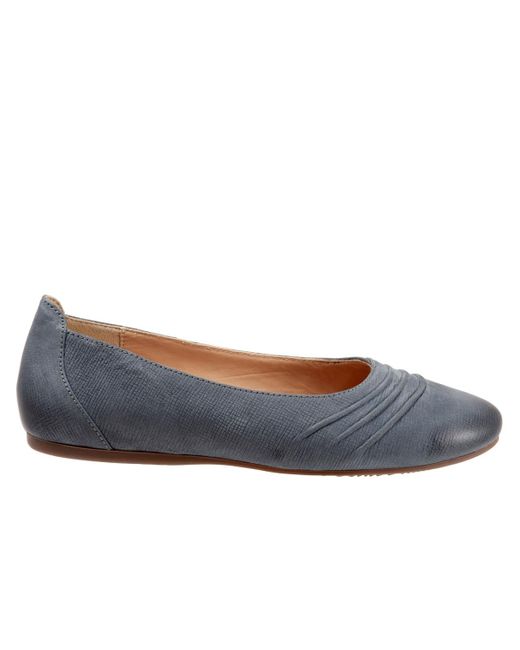 Softwalk® Blue Safi Flat