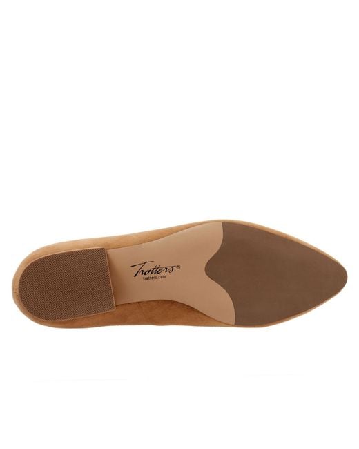 Trotters Brown Estee Flat