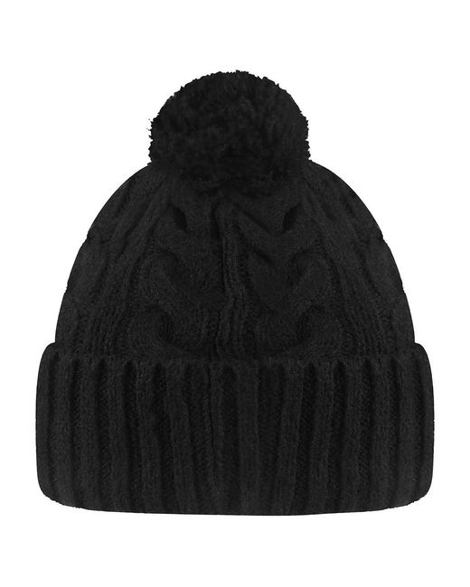 Kangol Black Pompom Beanie Pull-ons & Beanies for men