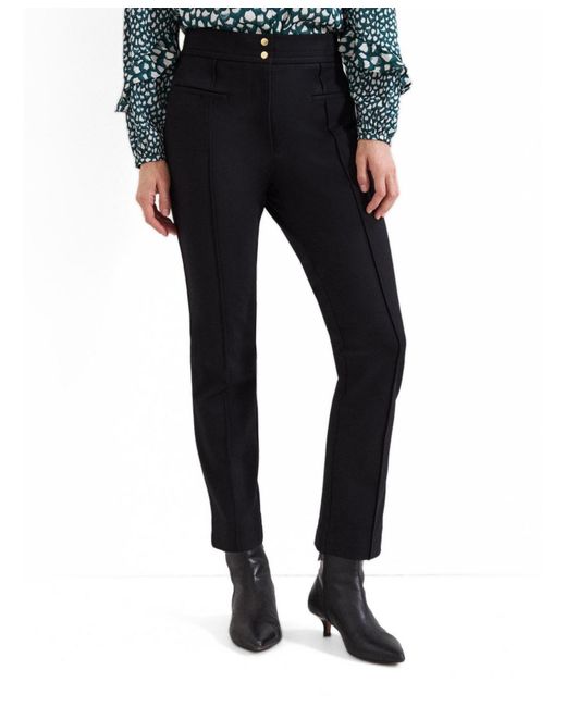 Phase Eight Black Keri Slim Trouser