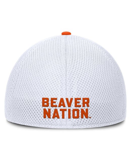 Fanatics White Oregon State Beavers trigger Flex Hat for men