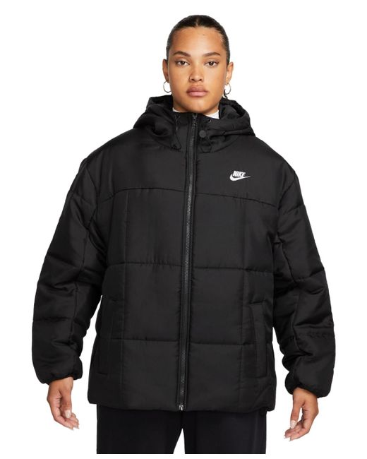 Nike Plus Size Active Sportswear Therma-fit Puffer Jacket in Black | Lyst