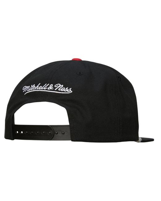 Mitchell & Ness Black New Jersey Devils Ascend Deadstock Snapback Hat