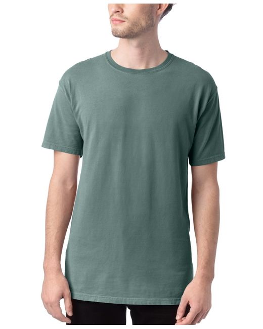 Hanes Green Garment Dyed Cotton T-shirt