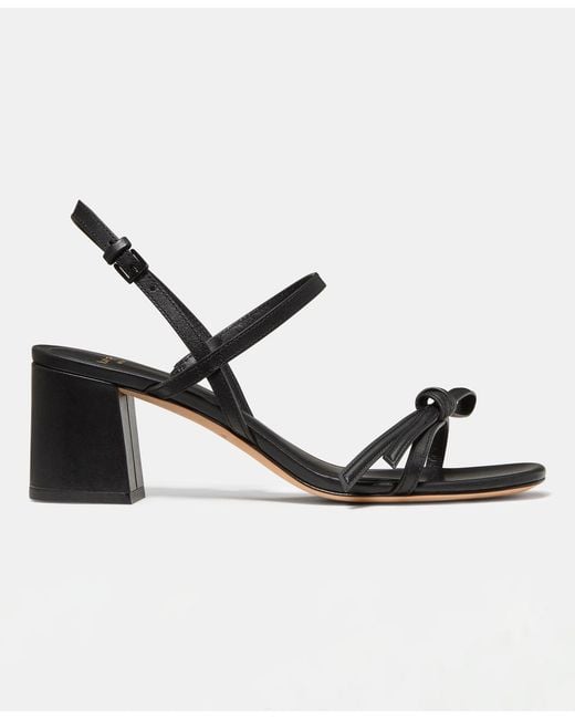 Kate Spade Metallic Loop Block Heel Sandals