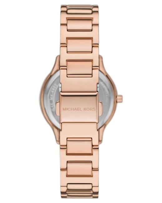 Michael Kors Pink Sage Three-hand Stainless Steel Watch 31mm