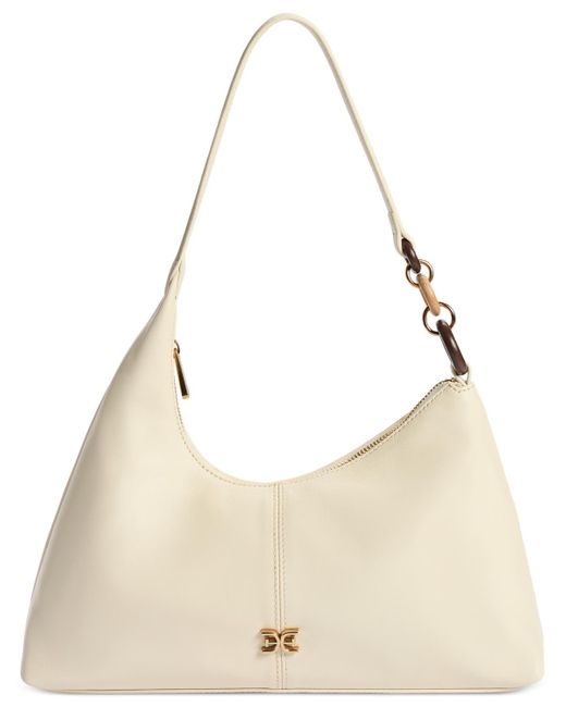 Sam Edelman Natural Dakota Leather Shoulder Bag