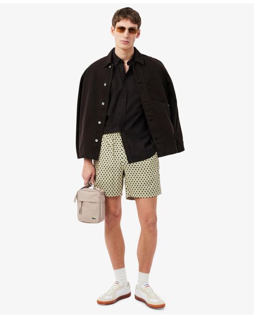 Lacoste Natural Logo Camera Bag for men