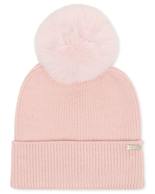 Steve Madden Pink Buffalo Blaze Beanie And Scarf Gift Set