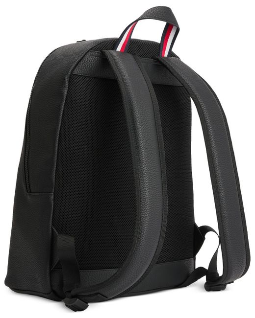 Tommy Hilfiger Black Essential Backpack for men