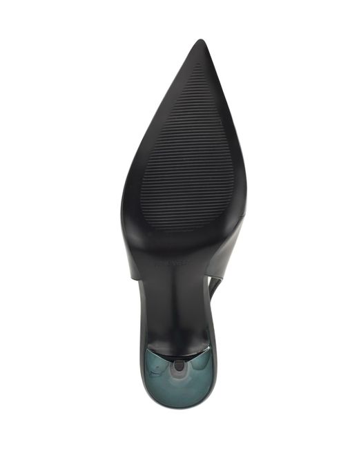 Nine West Green Palomma Slingback Stiletto Pumps