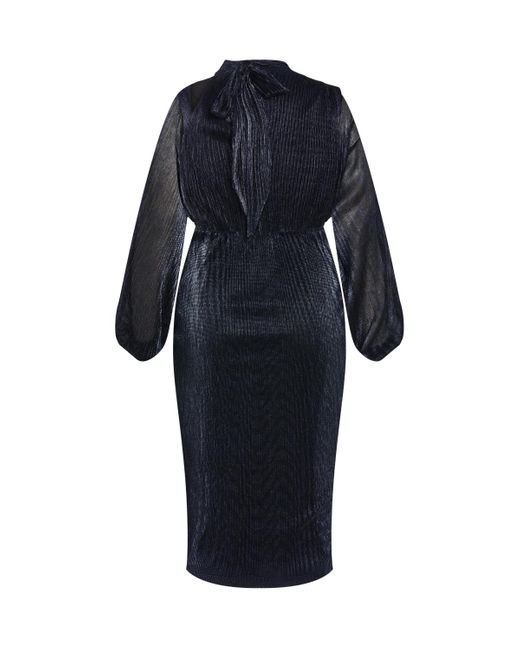 City Chic Multicolor Plus Size Jaylee Mesh Dress