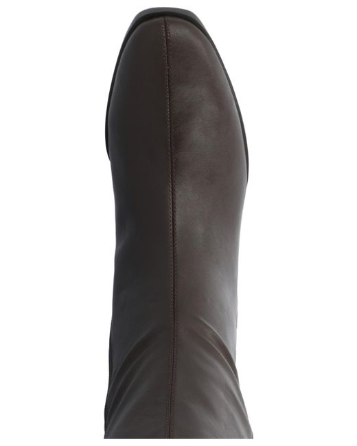 Journee Collection Black Devri Square Toe Boots