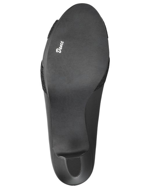 Easy Street Black Lavish Platform Pumps