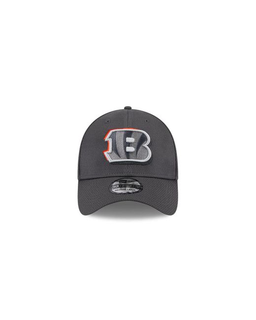 KTZ Black Cincinnati Bengals 2024 Nfl Draft 39thirty Flex Hat for men