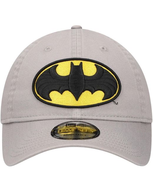 KTZ White Batman 9twenty Adjustable Hat for men