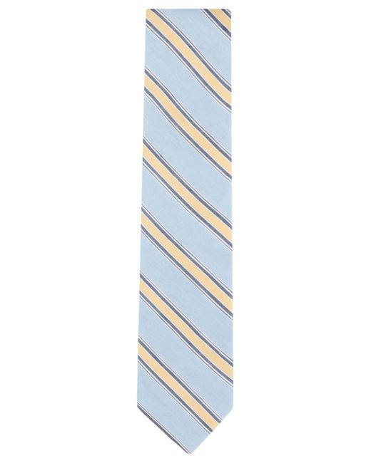 Tommy Hilfiger Blue Alameda Linen Stripe Tie for men