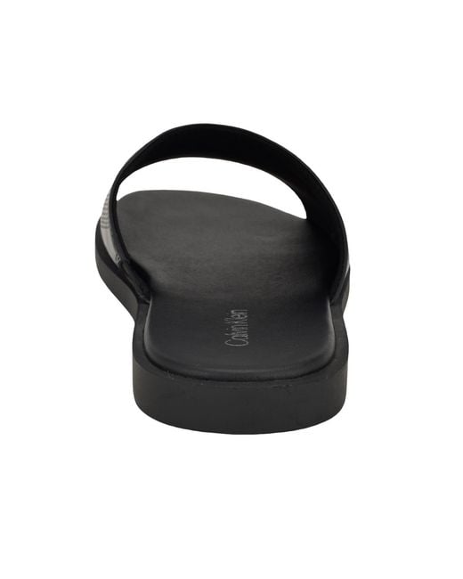 Calvin Klein Black Espar Sandals for men