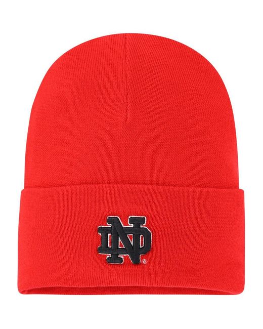 Under Armour Red Notre Dame Fighting Irish Signal Caller Cuffed Knit Hat for men