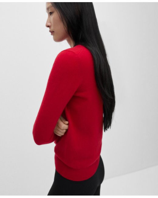 Mango Red Cashmere Sweater