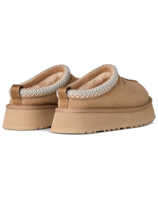 Ugg Natural Tazz Ii Platform Slippers