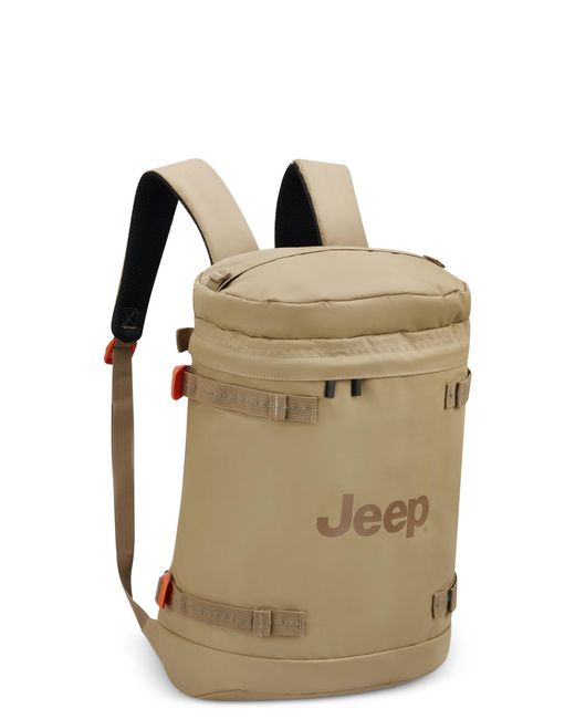 Jeep Natural Js013c Cylindrical Backpack