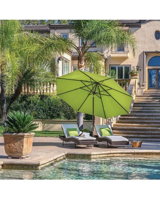 Mondawe Green 11ft Octagon Patio Umbrella